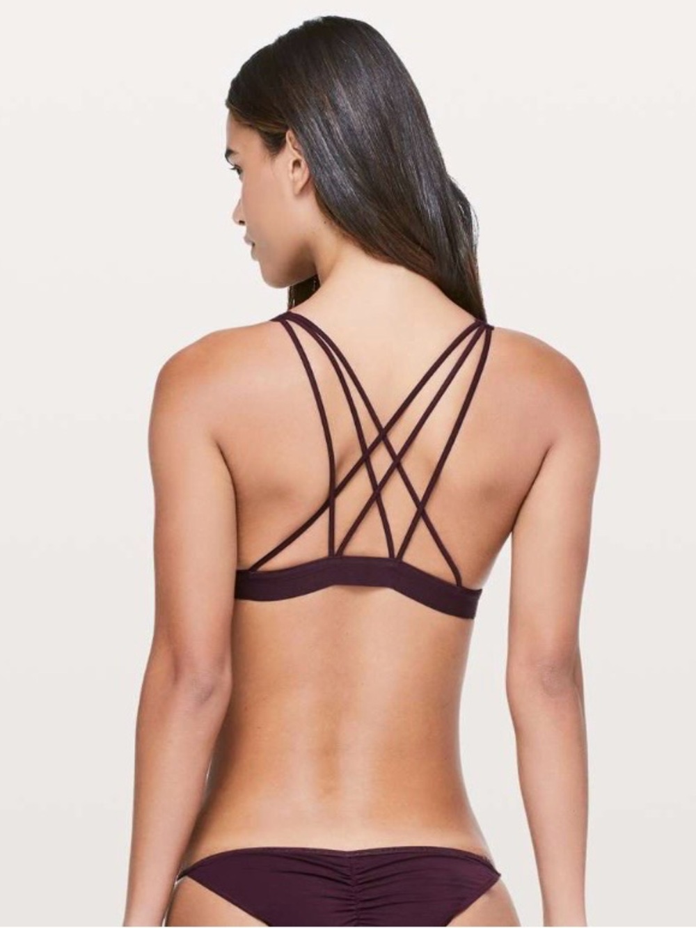 Lululemon A Little Bit Closer Bralette - Dark Adobe - Picture 2 of 6